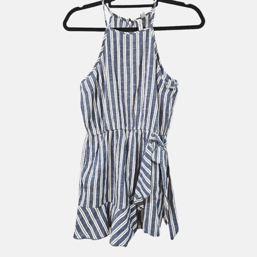 NWT Speechless Ruffle Halter Romper Size S - Picture 2 of 7